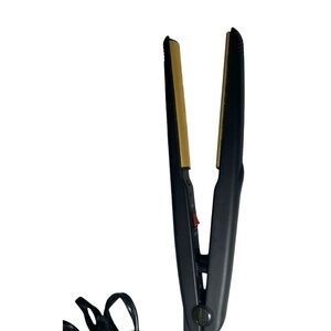 Red ceramic professional Hair straightener travel size